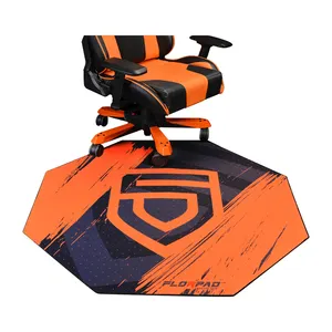 Alfombrillas antideslizantes para Gaming, alfombra con logotipo personalizado para silla de deportes electrónicos