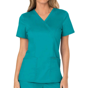 Nouvelle tenue médicale unisexe en coton mélangé tricoté, taille XXS, pour hôpital, soins infirmiers et usage médical - Product Image 1