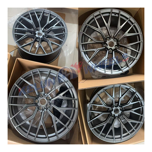 ล้อแม็กซ์สีดำขนาด 24 นิ้ว ล้อฟอร์จ Rucci ล้อฟอร์จสำหรับรถยนต์ - Product Image 3