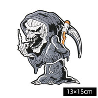 Emblème de coiffe de chef indien Gillian, patch brodé thermocollant avec tissu en caoutchouc et toile, écologique