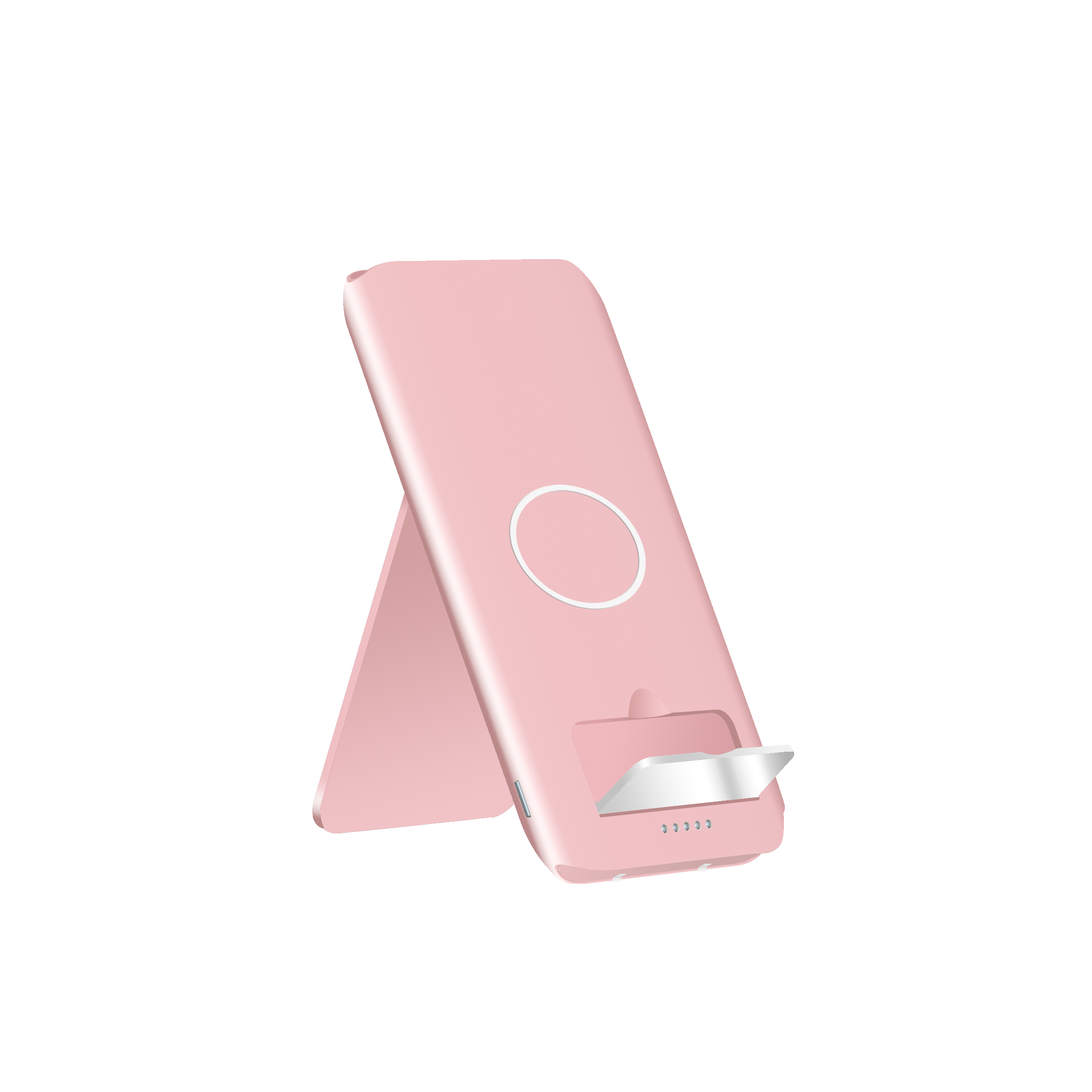 Многофункциональный Универсальный быстрый беспроводной Power Bank держатель мобильного телефона Беспроводное зарядное устройство