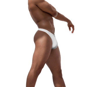 Costume da Bagno Sexy da Uomo Personalizzato all'Ingrosso, Pantaloncini Sportivi in Nylon di Alta Qualità per Fitness e Surf, Slip da Bagno per Acque Terme - Product Image 4