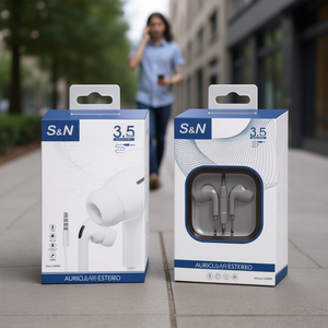 Auriculares Estéreo S&N con Cable de 3.5mm para Música - Product Image 3
