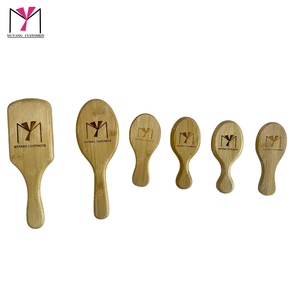 Peigne à cheveux mini en bois MUYANG pour salon, peigne à dents fines pour femmes, en promotion - Product Image 1