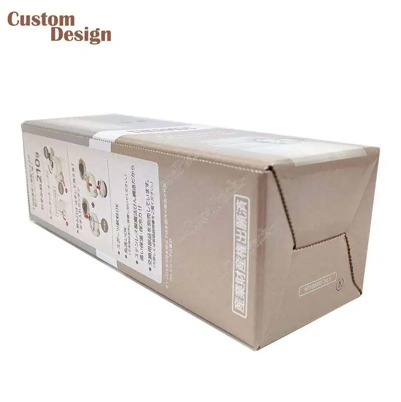 Cajas de embalaje de vasos de agua de cartón rígido, Cajas de Regalo de cilindro corrugado personalizadas