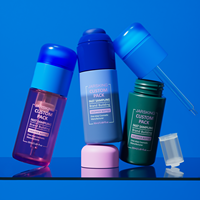 Flacon compte-gouttes en PETG épais de 50 ml de qualité supérieure, flacon vide personnalisé de luxe pour sérum, huile cosmétique, conteneur cosmétique, étiquette privée