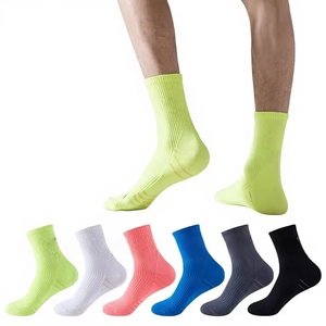 High Quality Wholesale Professional Sports <b>Socks</b> Marathon Running <b>Moisture</b>-Wicking Training Mid-Calf <b>Socks</b> - Product Image 2