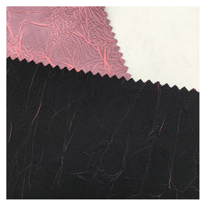 Bán buôn in nhăn bắt chước Bộ nhớ Polyester Vải cho thời trang vải - Product Image 5