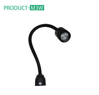 Lampu Kerja Mesin ONN Factory Made M3W dengan Lengan Fleksibel Gooseneck AC/DC 6000K/4000K/3000K IP65 320lumen 4.5W