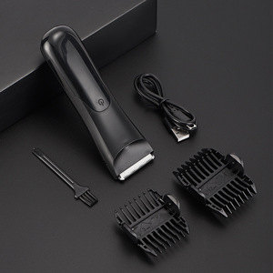Afeitadora eléctrica para el cuerpo, <span class=keywords><strong>recortadora</strong></span> de <span class=keywords><strong>vello</strong></span> de piernas púbicas para hombres y mujeres, cuchillo de depilación para mujeres, dispositivo de afeitado para cara y cuerpo - Product Image 4