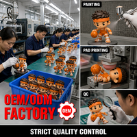 Figura de Acción Personalizada, Fabricación OEM/ODM, Juguete de Vinilo PVC Impreso en 3D, Modelo Coleccionable Articulado y Móvil