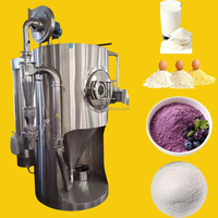 Machine de séchage par pulvérisation automatique Longtai en acier inoxydable 10L, échelle pilote, avec équipement de laboratoire PLC, pour le test d'extraction de poudre de lait Ti