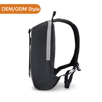 Sac à Dos Solaire Étanche Abordable pour Voyage, Antivol, Durable, pour Ordinateur Portable d'Affaires, 16L, Recharge USB, Écologique