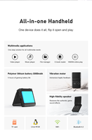 Nouvelle console de jeu portable Anbernic RG SP Wifi avec écrans de 3,4 pouces, système LINUX, batterie de 3300 mAh, jeux vidéo PSP PS1, idéale pour un cadeau