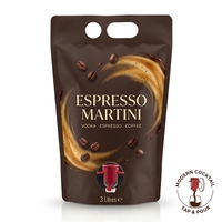 Pochette de café froid 2L avec robinet, pochette personnalisée à fond plat pour café prêt à boire, café froid et produits de boisson