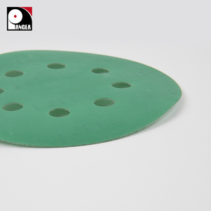 5 Inch 125mm 40 to 2000 Grits Hook and Loop Film Green Sandpaper Sanding Disc PET <strong>Sand</strong> Paper Green Sanding Disc Abrasives Disc - Product Image 2