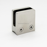 Clips de garde-corps en verre sans cadre en acier inoxydable moderne de haute qualité pour balcon de villa, escalier, résistant à l'eau et à la rouille