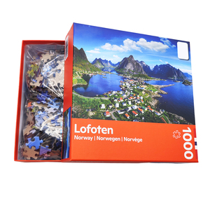 Nhãn Hiệu Riêng Chất Lượng Cao Giá Cả Cạnh Tranh 1000 Mảnh Tùy Chỉnh Thiết Kế Lofoten Ghép Hình Câu Đố In 1000 Mảnh - Product Image 3