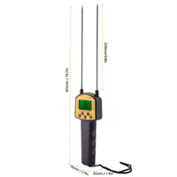 Medidor de Humedad para Granos, Higrómetro para Medir la Humedad del Maíz, Trigo, Arroz, Frijoles, Cacahuetes