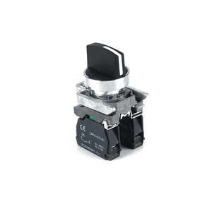 Langir 2 Seletor De Plástico Botão Interruptor xb4ba31 Interruptor Elétrico De Posição 1NO1NC LAY4-BD21 - Product Image 2