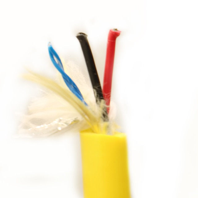 Wholesale 2 Core Stranded Copper PE Insulated PUR Jacket Neutrally Buoyant Underwater ROV Tether Cable