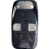 55350657 LED Overhead Console Dome Light Storage Carbon for Dodge Ram 1500 2500 1998-2001