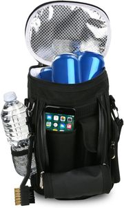 Custom Golf Bag Cooler and Accessory <b>Caddy</b> Portable Soft Sided 10 Can Insulated Cooler Bag - Product Image 4