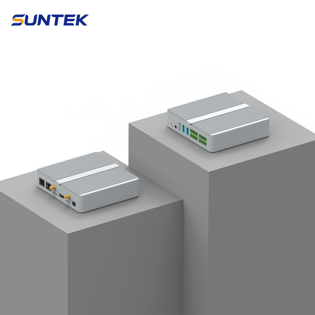 Mini Desktop PC with RS232 & RS485 Rk3588s Suntek Android 12 Ai Edge Computing Box for Intelligent Transportation