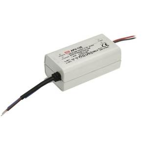 Convertisseur AC/DC Mean Well APV-12E 12W 24V DC, driver LED, IP42, sortie simple - Product Image 1