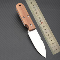Couteau de chasse à lame fixe très vendu pour l'extérieur, en acier 5Cr13, à pointe tombante, avec manche G10, couteau de survie et de camping avec étui Kydex