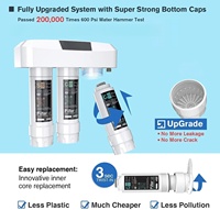 Sistem Filter air bawah wastafel perubahan cepat