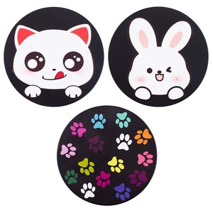Bulk Custom Coaster Soft PVC Round Beer Cup Coaster Custom Beverage Business Gift