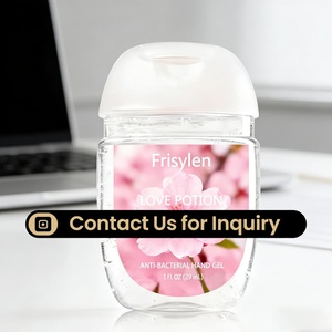 Travel Size 29ml Mini Pocket Waterless Hand Sanitizer Gel With Silicone Hanging Holder - Product Image 3