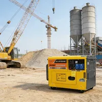 Générateur diesel silencieux 5-10KW ATS Weichai/ Moteur Démarrage automatique/à distance Cabine insonorisée Économie d'énergie Personnalisable