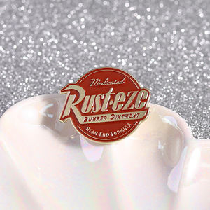Rouille. <span class=keywords><strong>Eze</strong></span> pare-chocs pommade extrémité arrière formule émail broches drôle voiture course rêve broches revers Badges bijoux cadeau pour enfant ami - Product Image 3