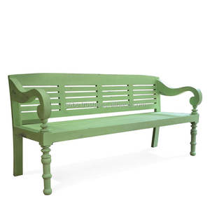 ม้านั่งไม้ จาวา คลาสสิค มะฮอกกานี - Product Image 2