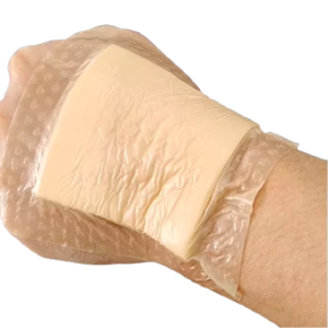 وسادة ضغط من الجل السيليكوني مرنة وذاتية اللصق لعلاج التهاب الجلد تستخدم لحماية وتنعيم الجروح - Product Image 1