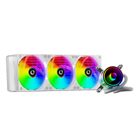 ZeroMaster 360mm ARGB coloré liquide refroidisseur PC radiateur jeu boîtier d'ordinateur refroidissement par eau CPU radiateur Intel ventilateurs refroidissement
