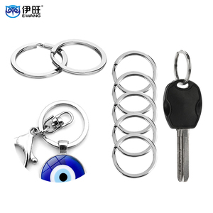 ห่วงกุญแจแบนสแตนเลสอเนกประสงค์สำหรับงานฝีมือและอุตสาหกรรม - Product Image 1