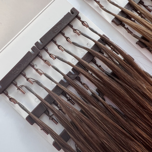 Extensiones de cabello 6d preadheridas de doble estiramiento Extensiones de cabello humano 6D de un donante original - Product Image 2