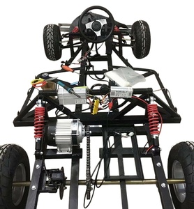 Gran Oferta: Kit Completo de Piezas de Modificación para Go Kart de 4 Ruedas - Suspensión Delantera/Trasera, Volante, Eje Trasero de 1M, Neumático de 6 Pulgadas para Mejora de Buggy - Product Image 5