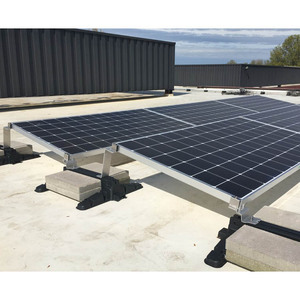 Support de fixation solaire réglable pour toit, adapté aux systèmes de ballast en aluminium pour panneaux solaires - Product Image 6
