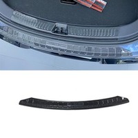 BYD Sealion 7 2024 Plaque de protection de seuil de porte en fibre de carbone ABS, protection de pare-chocs arrière, protection de seuil de coffre, accessoires anti-rayures