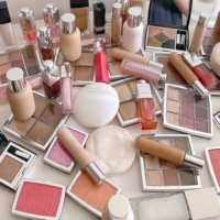 Palette de poudre compacte minérale de haute qualité de marque célèbre, longue tenue, imperméable, anti-brillance, correcteur mat