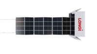 Système de production d'énergie photovoltaïque à grande échelle, temporaire ou mobile, sur réseau, type N, LiFePO4, pour répondre à la demande énergétique