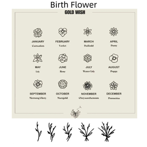 Collar <span class=keywords><strong>de</strong></span> Cadena con Eslabones <span class=keywords><strong>de</strong></span> Acero <span class=keywords><strong>de</strong></span> Titanio con Flor <span class=keywords><strong>de</strong></span> Nacimiento <span class=keywords><strong>de</strong></span> <span class=keywords><strong>Diciembre</strong></span>, para Mujer, Personalizado, Regalo para el Día <span class=keywords><strong>de</strong></span> la Madre, Pascua, Navidad - Product Image 2