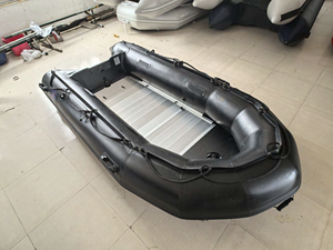 Bote Inflable de Pesca de PVC de 320 cm (12 pies) para 6 Personas, Personalizado en China, con Piso de Aluminio para Mar y Océano - Product Image 6