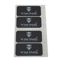 Autocollant de surface en panneau PVC durable, imprimé en sérigraphie pour ordinateur, caméra, électronique grand public, film de contrôle, interrupteur, étiquette