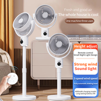 Logo personnalisé ventilateur de bureau veilleuse affichage numérique puissant USB portable mini ventilateur pratique air rétractable refroidissement rechargeable