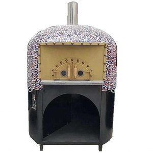 Parte superiore del mosaico di vernice nera di cottura in <span class=keywords><strong>pietra</strong></span> commerciale <span class=keywords><strong>forno</strong></span> per <span class=keywords><strong>pizza</strong></span> riscaldato elettricamente - Product Image 2